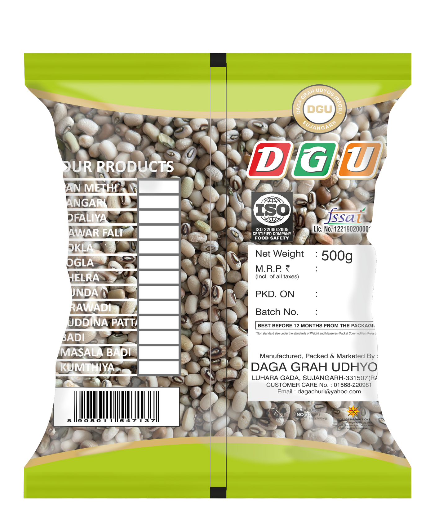 Chawala Dry Vegetables