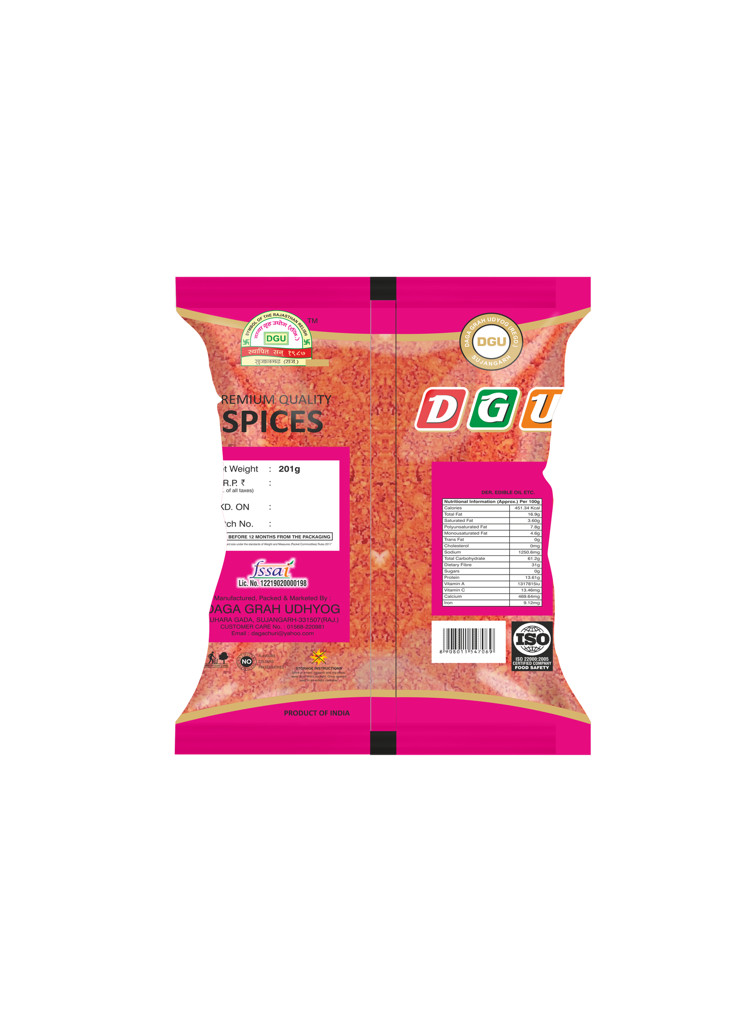 Garlic Chutney Powder