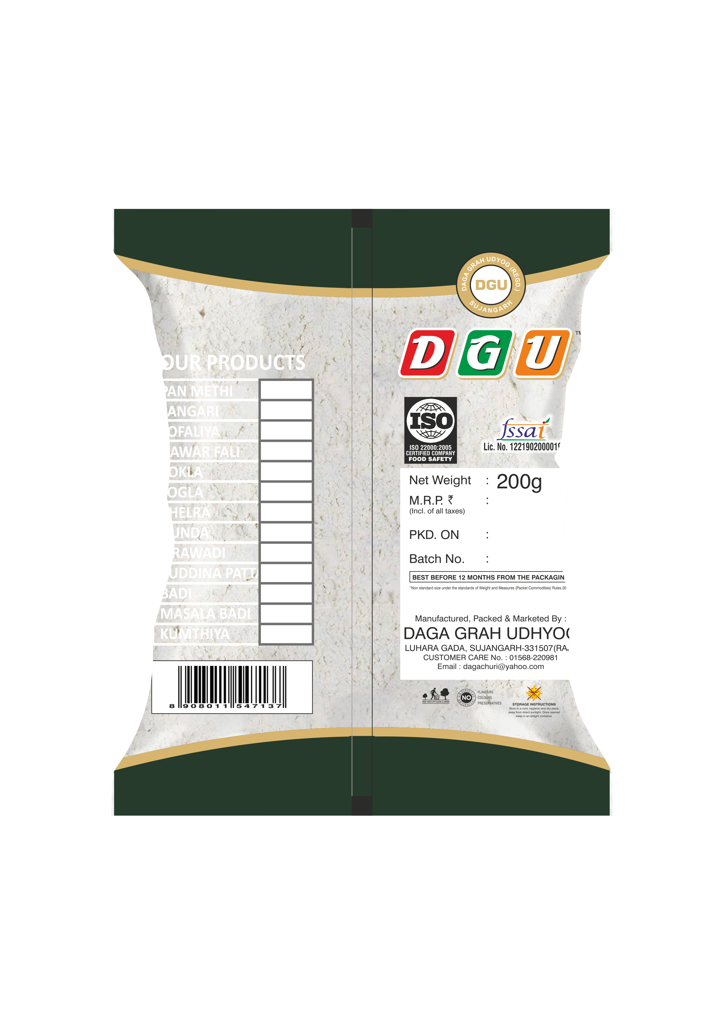 Garlic Powder White